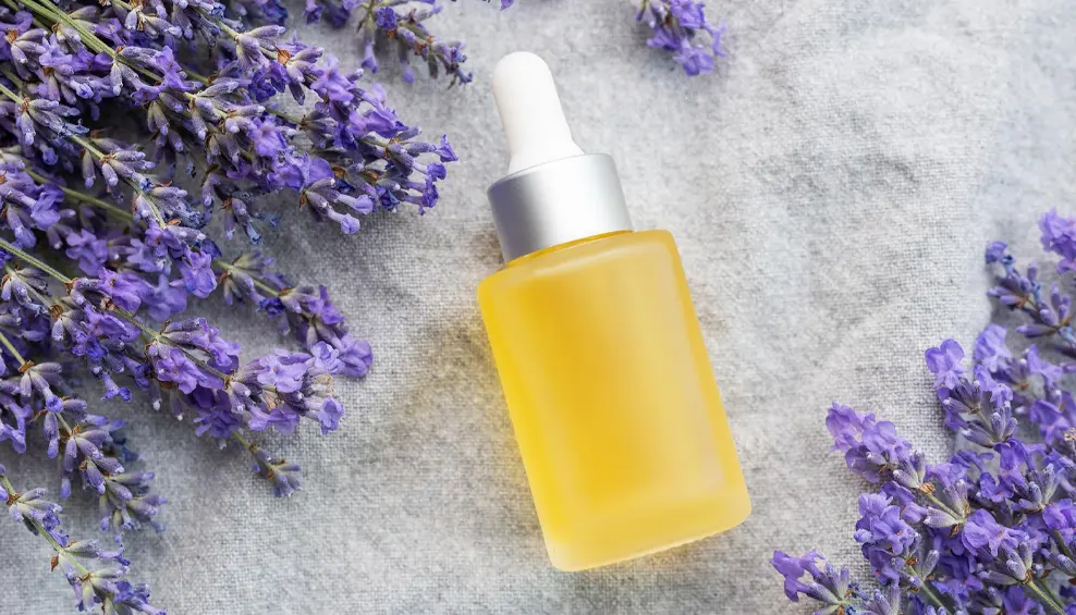 aceite esencial de lavanda