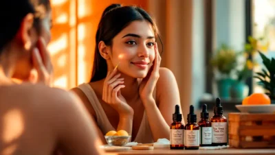 Aceite Esencial de Árbol de Té para el Acné y Manchas en la Piel