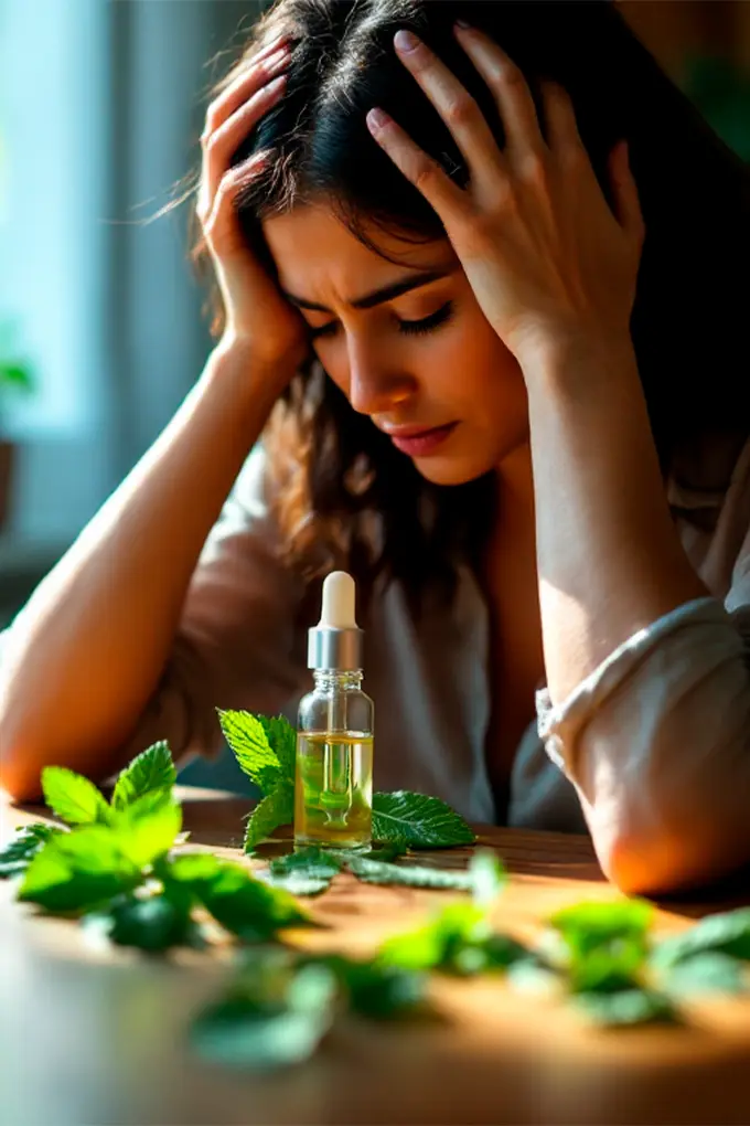 Cómo Utilizar el Aceite Esencial de Menta para Aliviar el Dolor de Cabeza Tensional